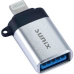 Syrox Sunix İphone Lightning To Usb 3.0/A 480Mbps Hızlı Çevirici Ce Sertifikalı Dönüştürücü Data Veri İçindir Yeni Tip