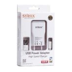 Syrox Tinmo K2 Hızlı Şarj Cihazı