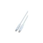 Syrox Umut Bilşim Teknolojileri _ Charger And Data Cable /şarj ve Data Kablosu/type-C To LIGHTNING/18W Pd Quıck Change Qc 3.0/3.0A - Beyaz