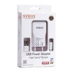 Syrox ZTE Blade V8 Hızlı Şarj Cihazı