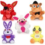 Sysdjon Boutiques Adet Fnaf Peluş Oyuncaklar, Doldurulmuş Hayvanlar Peluş Çizgi Film Bebeği Peluş Yastık Sevimli Oda Dekoru Sevgililer Günü Hediyeleri Çocuklar Için Erkek ve Kız (Yurt Dışından)