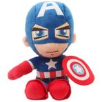 Sysdjon Disney Marvel Avengers Peluş Oyuncak Kaptan Amerika Örümcek Adam Demir Adam Hulk Loki Thor (Yurt Dışından) - 0