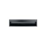 System 2163 Siyah Renk Gömme Kulp 160 Mm Renksiz Tek Ebat Ssy2163 0160 Al6-Al6