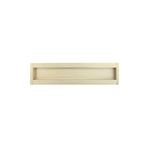 System 2165 Mat Altın Rengi Gömme Kulp 160 Mm Renksiz Tek Ebat Ssy2165 0160 Bb-Bb