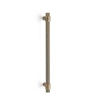 System 34 cm çekme/sürgü kapı kolu antik renk