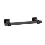System 50 cm çekme/sürgü kapı kolu siyah renk