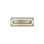 System 7471 Mat Altın Renkli Gömme Kulp 128 Mm Renksiz Tek Ebat Ssy7471 0128 Bb