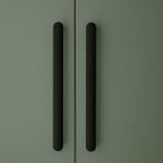 System 9404 Çekme/sürgü Kapı Kolu Mat Siyah 19.2 cm (Iki Delik Arası Mesafe)