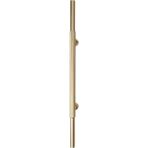 System 9726 Silindir Tırtıklı Çekme/sürgü Kapı Kolu Altın Rengi 30 cm (Iki Delik Arası Mesafe) - 1