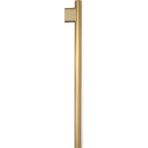 System 9772 Silindir Çizgili Çekme/sürgü Kapı Kolu Altın Saten Renk 89 cm (Iki Delik Arası Mesafe) - 1