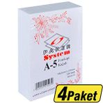 System A5 80 gr 4 Paket 2000 Sayfa Fotokopi Kağıdı