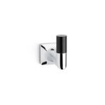 System BA1004 001 CR-AL6 Krom Siyah Pruva Askılık