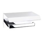 System BA1019 011 CR Krom Flat Kapaklı Tuvalet Kağıtlığı