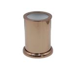 System BA2000 007 RS 101x83x83 mm Tezgah Üstü Rose Diş Fırçalık