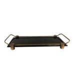 System BA2041 037 C2-ABM Tray Cam Antik Banyo Tepsisi