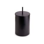 System BA4014 033 AL6-AL6 3 lt Siyah Banyo Çöp Kovası