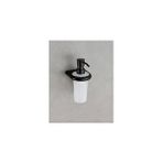 System Banyo Aksesuarları Dorado Sıvı Sabunluk Cam/siyah Renk 175x99x107 Mm Renksiz