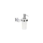 System Banyo Aksesuarları Kubıc Sıvı Sabunluk Cam/krom Renk 175x102x131 Mm Renksiz