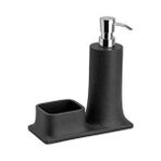 System Banyo Aksesuarları System Deterjanlık Ve Süngerlik Siyah/krom Renk 216x102x195 Mm Çok Renkli
