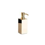 System Banyo Aksesuarları Tezgah Üstü Sıvı Sabunluk 250 Ml Gold Renk 1190x60x86 Mm Altın