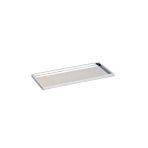 System Banyo Aksesuarları Tezgah Üstü Tepsi Krom Renk 12x131x301 Mm Gümüş