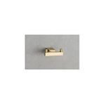 System Banyo Aksesuarları Vector İkili Askılık Gold Renk 40x73x90 Mm Altın