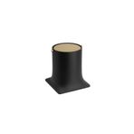 System Banyo Çöp Kovası 4 Lt Beyaz/Gold 247X225X225 Mm