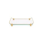 System Banyo Tepsisi Cam/Altın 36X209X313 Mm