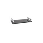 System Banyo Tepsisi Cam/Krom Renk 54X170X330 Mm