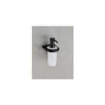 System Dorado Sıvı Sabunluk Cam/Siyah Renk 175X99X107 Mm