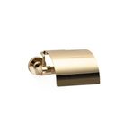 System Flexu Kapaklı Tuvalet Kağıtlığı Gold Renk 85X88X158 Mm