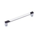 System krom 28 cm çekme/sürgü kapı kolu