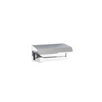 System Kubıc Kapaklı Tuvalet Kağıtlığı Krom Renk 85X118X170 Mm