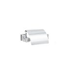 System Kubıc Kapaklı Tuvalet Kağıtlığı Krom Renk 92X94X157 Mm
