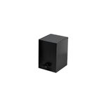 System Pedallı Kare Çöp Kovası 3 Lt Siyah 262X245X180 Mm Kovası Tek Ebat Ba4055 033 Al6-Al6
