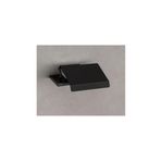 System Plaın Kapaklı Tuvalet Kağıtlığı Siyah Renk 51X137X154 Mm