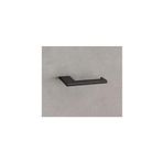System Plaın Tuvalet Kağıtlığı Siyah Renk 15X80X154 Mm