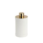 System Reçine Tezgah Üstü Pamukluk Beyaz-Gold 149X80X80 Mm