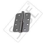 System SH100L AL6 Okka Siyah 10 cm 3 mm Sol Menteşe