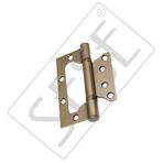 System SH102 ABM 2 Bilyalı Mat Antik Sarı 10 cm 3 mm Kelebek Menteşe