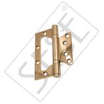 System SH102 GL 2 Bilyalı Gold 10 cm 3 mm Kelebek Menteşe