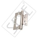 System SH102 NB 2 Bilyalı Nikel Saten 10 cm 3 mm Kelebek Menteşe