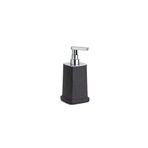 System Sıvı Sabunluk Siyah/Krom Renk 195X95X87 Mm
