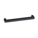 System siyah 23 cm çekme/sürgü kapı kolu