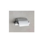 System Vector Kapaklı Tuvalet Kağıtlığı Krom Renk 75X91X170 Mm