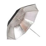 Syyd 130 cm Derin Siyah-Gümüş Şemsiye