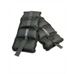 Sz 1kg x 2 Adet Toplam 2kg El Ayak Bilek Kas Güçlendirici Ağırlık Seti - 1 kg x 2 Adet - Siyah