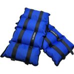 Sz 5kg x 2 Adet Toplam 10KG El Ayak Bilek Kas Güçlendirici Ağırlık Seti - 5 kg x 2 Adet - Mavi