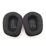 Szaerfa Logitech G733 G335 için Yedek Kulak Pedleri, Kulaklık Köpüğü Earmuffs Kulak Yastığı, Kulaklıklar Yumuşak Protein Sünger Kapak Kol Aksesuarları (Siyah)