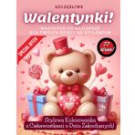 Szczęśliwe Walentynki Stylowa Kolorowanka z Ciekawostkami o Dniu Zakochanych: Nowa Malowanka 2024 dla Dzieci o Walentynkach z Czarnymi Stronami Wypełnionymi Rozrywkowymi Ciekawostkami